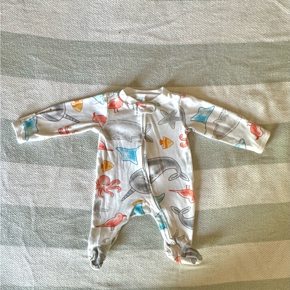 3/$10 Sale Newborn Footie Pajama